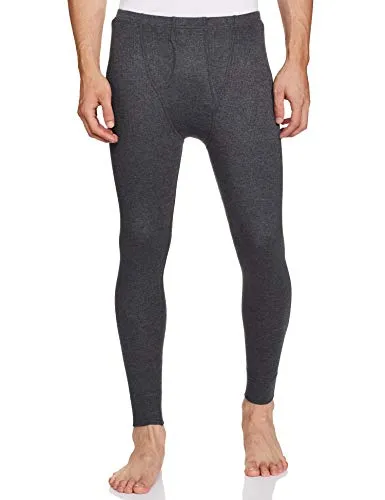 Jockey Men's Snug Fit Thermal Long Johns 2420_Charcoal Melange_S