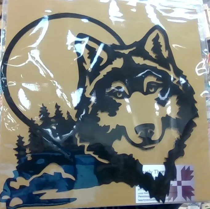 KLC - Wolf with moon - Small