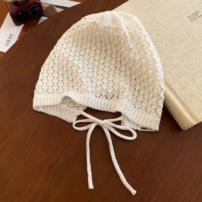 Knit Bonnet Hat