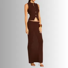 Kora Knit Maxi Skirt