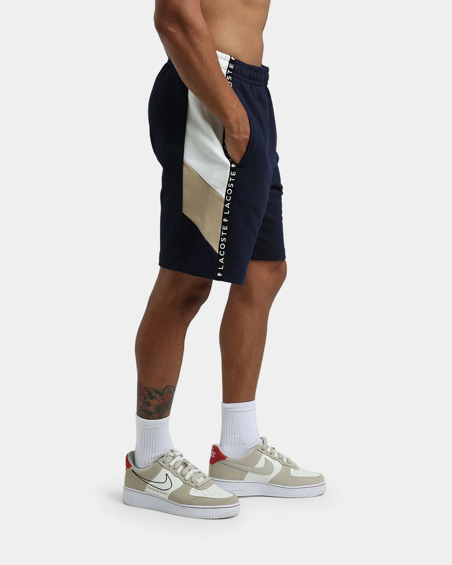 Lacoste Tape Fleece Shorts