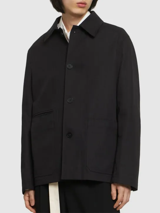 Lanvin   Cotton blend coach jacket 
