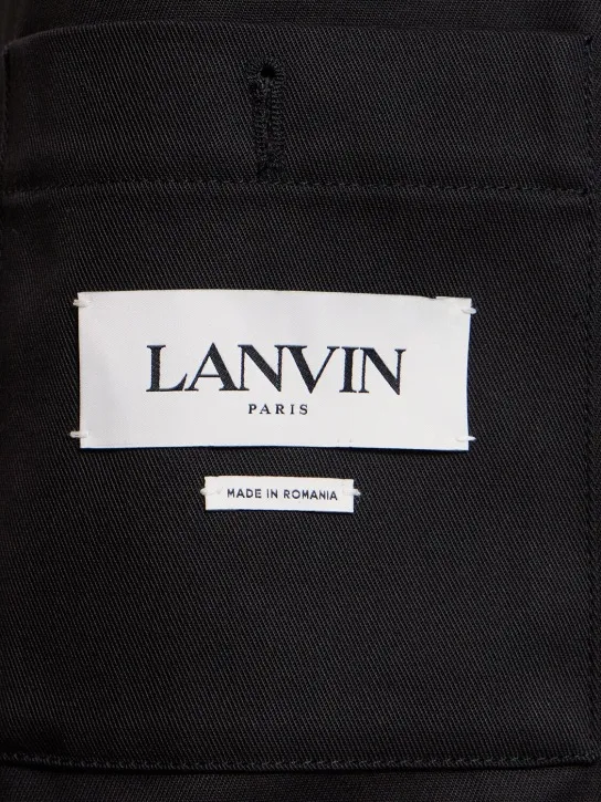 Lanvin   Cotton blend coach jacket 