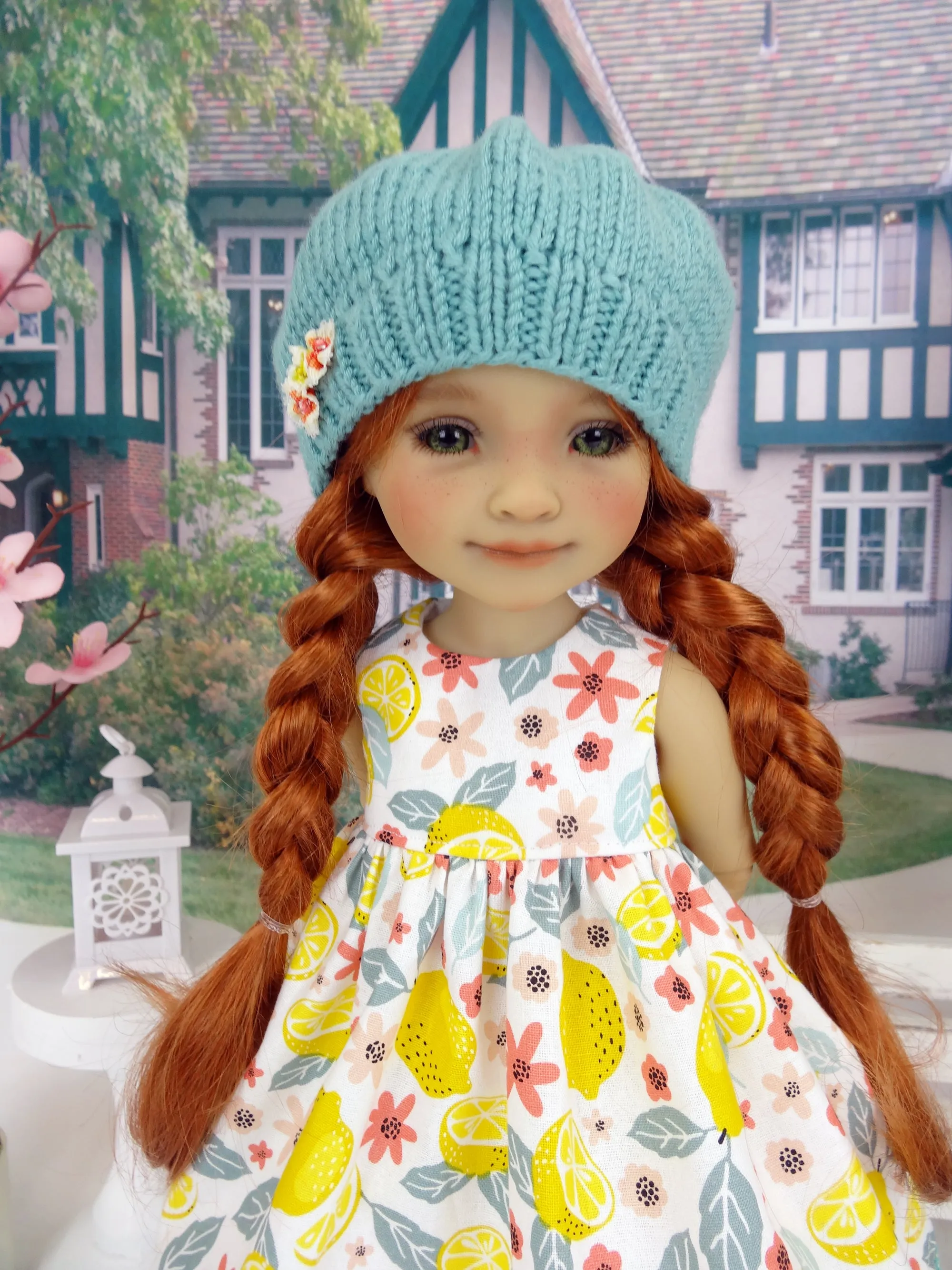 Lemon Tart - dress and sweater with shoes for Ruby Red Fashion Friends doll