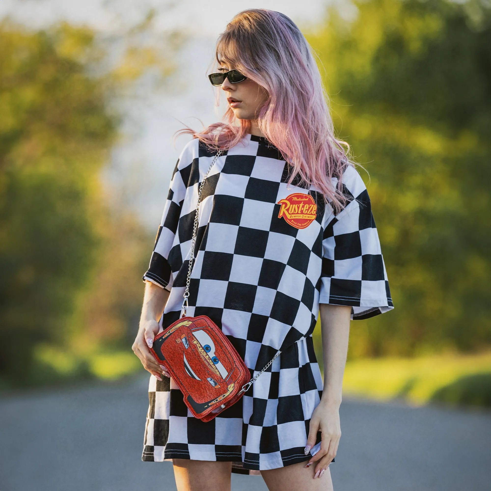 Lightning McQueen Crew T-Shirt Dress