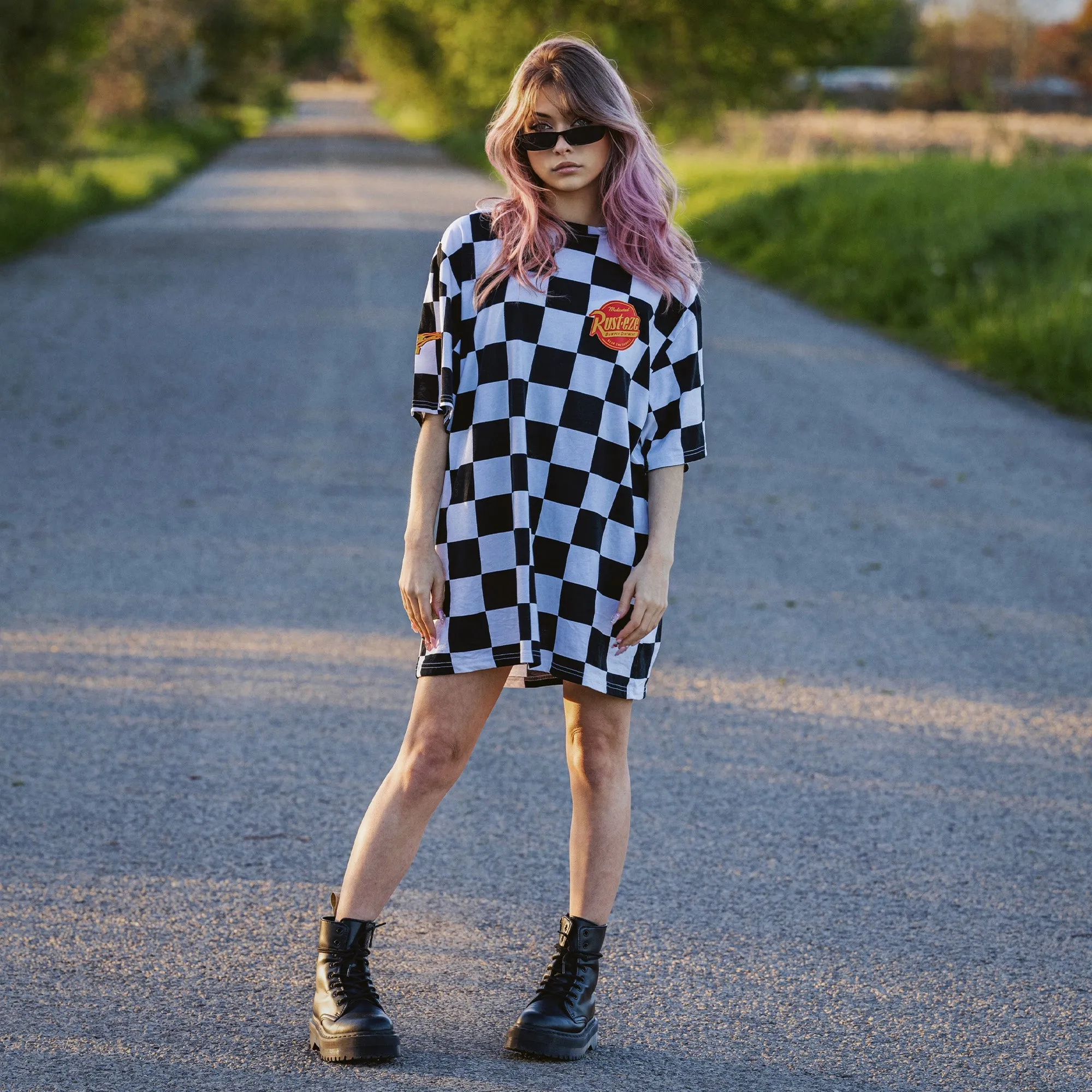 Lightning McQueen Crew T-Shirt Dress