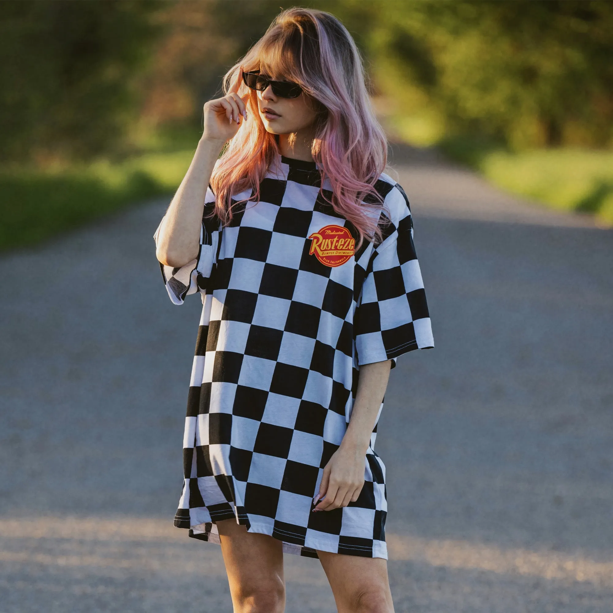 Lightning McQueen Crew T-Shirt Dress