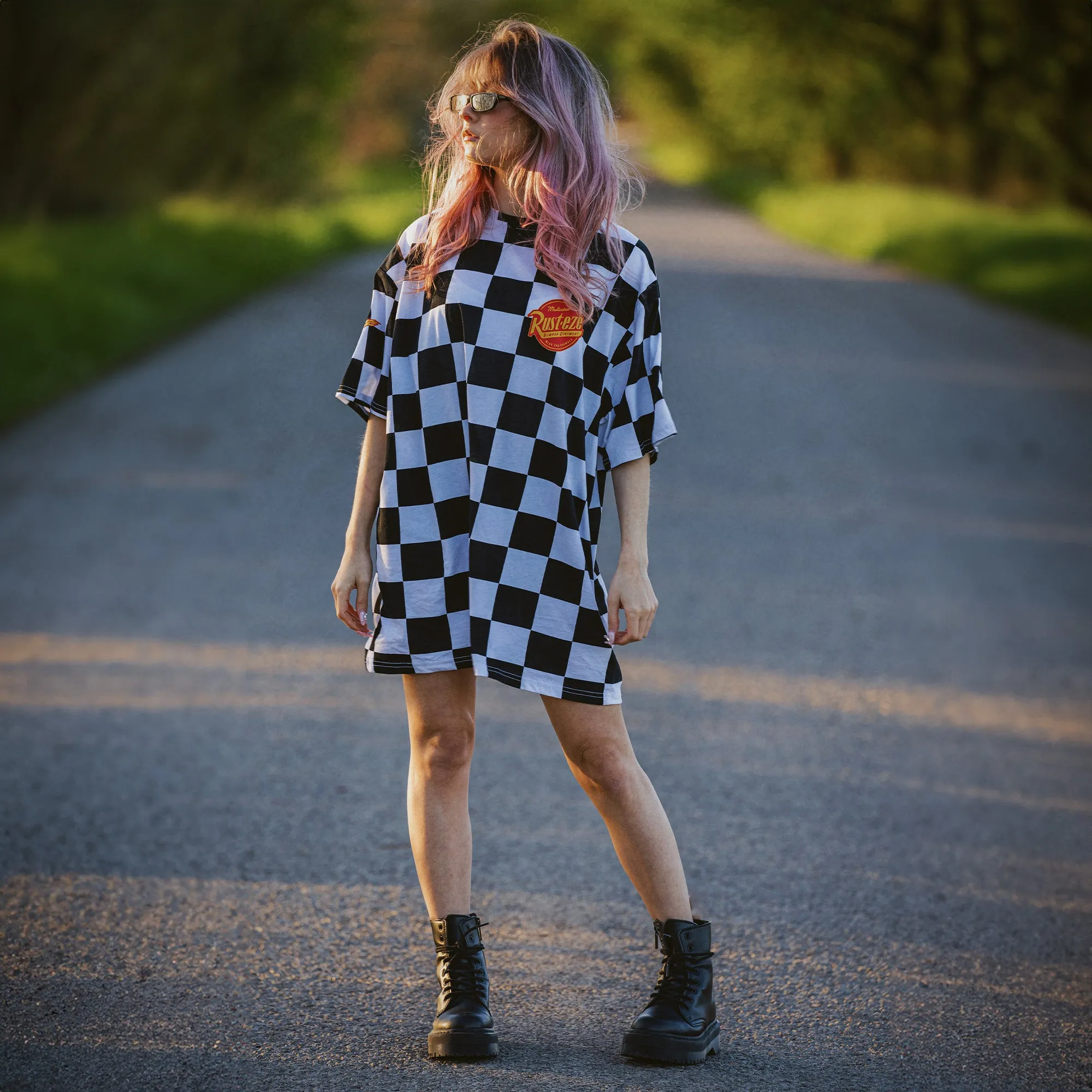Lightning McQueen Crew T-Shirt Dress