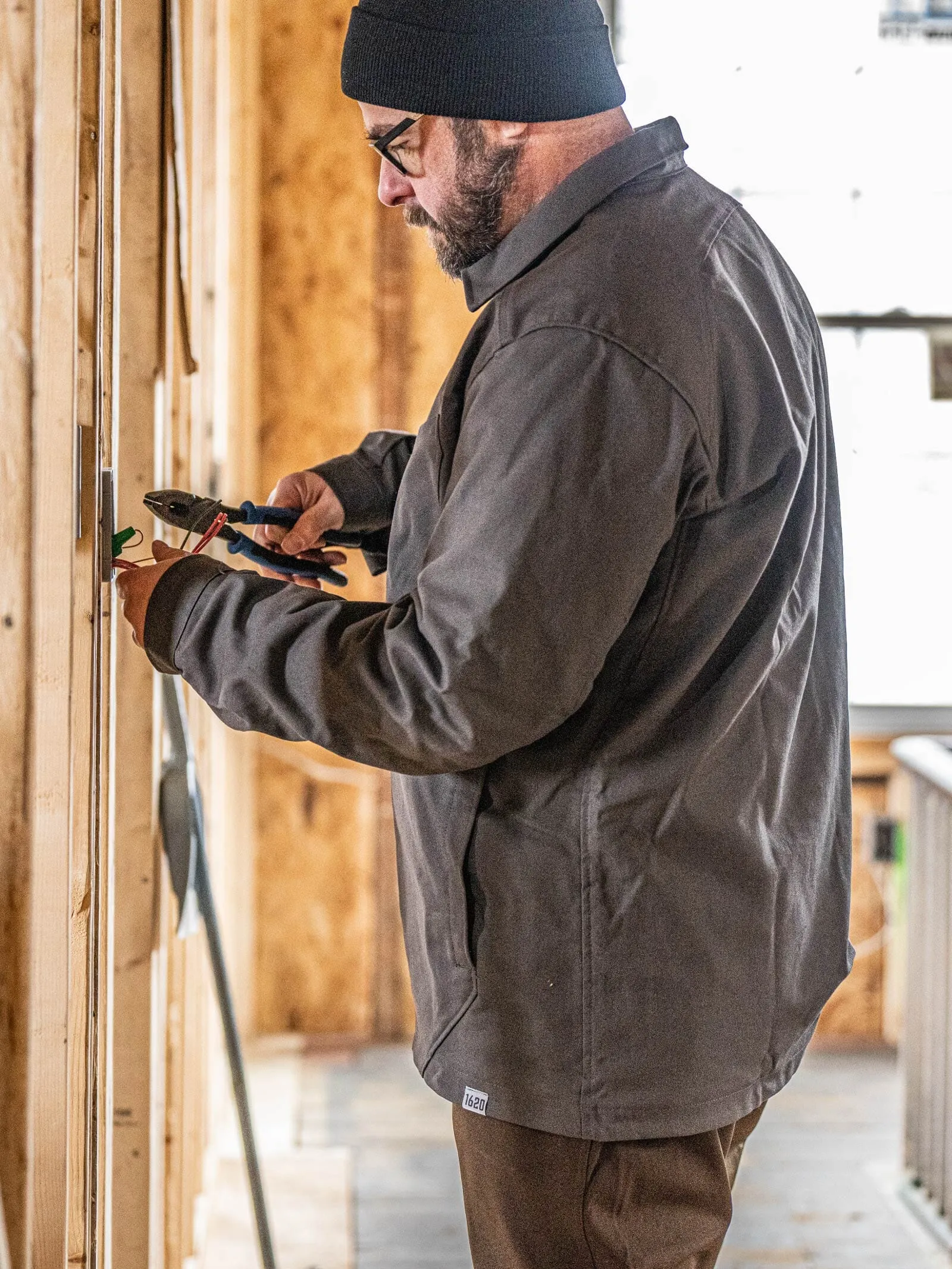 Lined Work Jacket