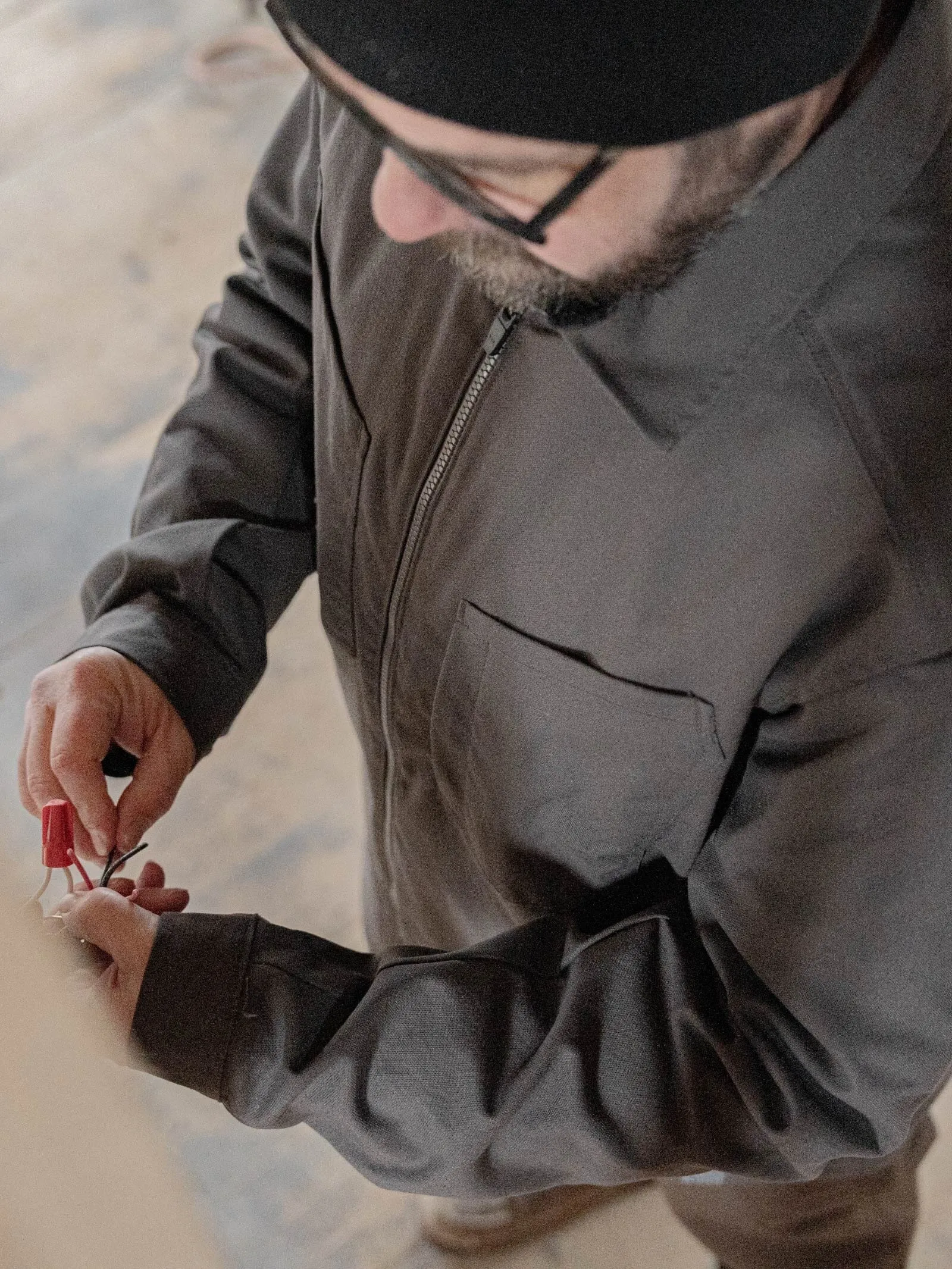 Lined Work Jacket