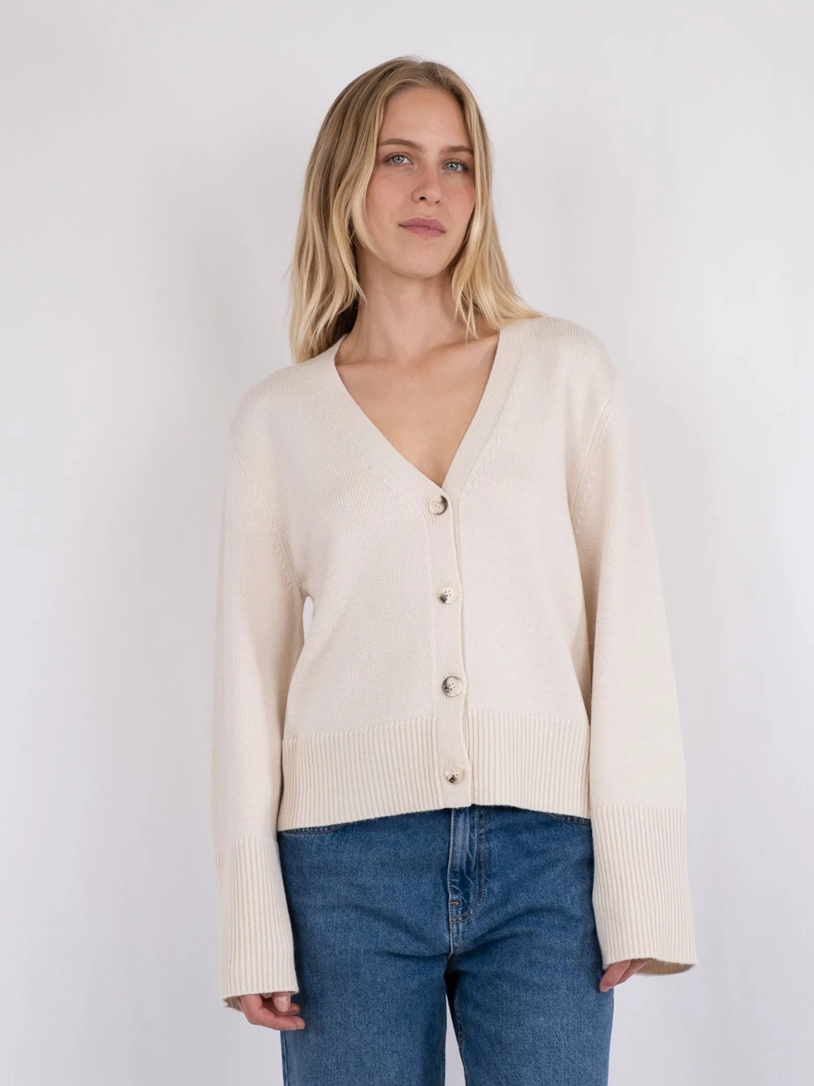 Lotta Knit Cardigan - Ivory