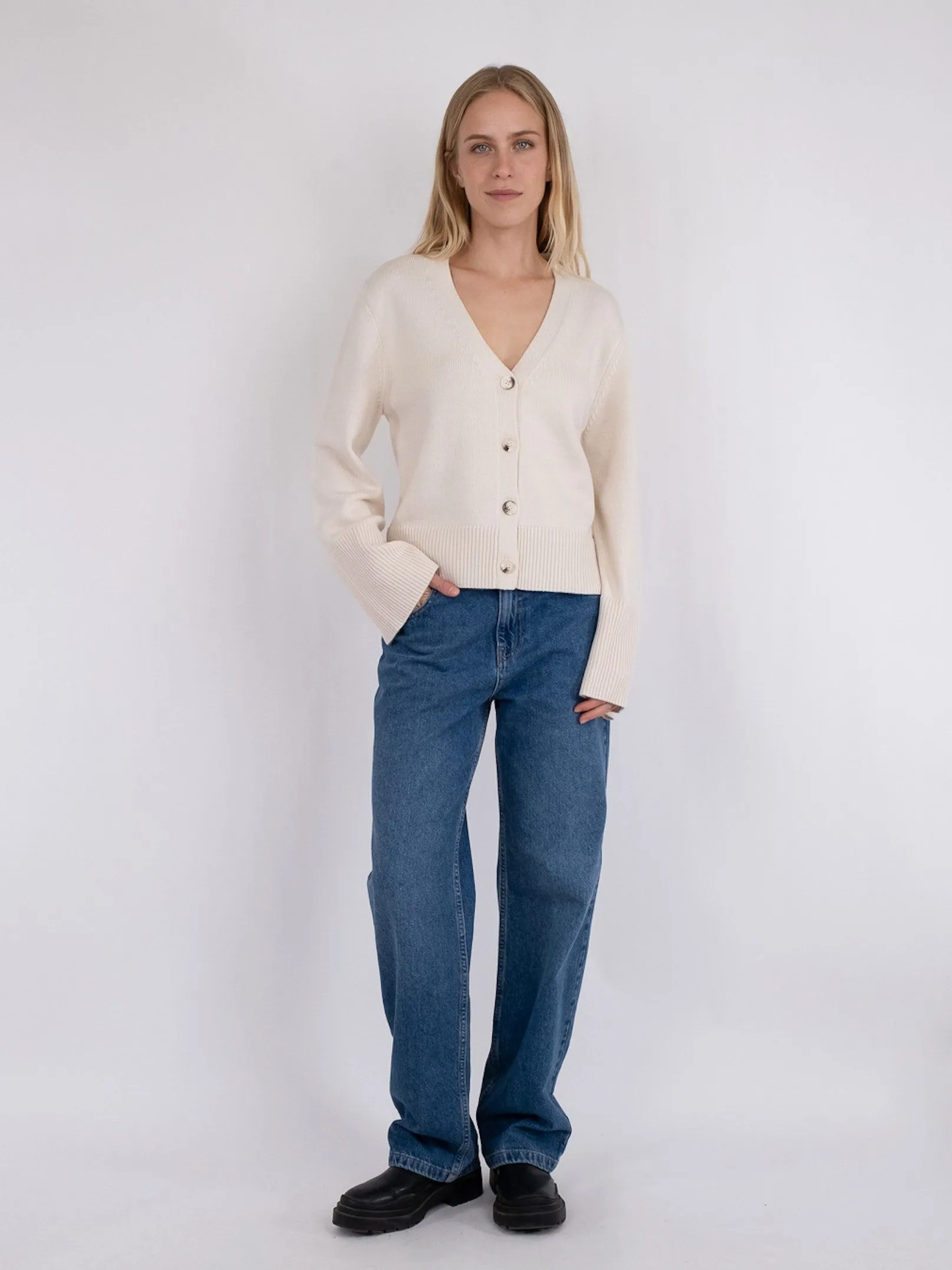 Lotta Knit Cardigan - Ivory