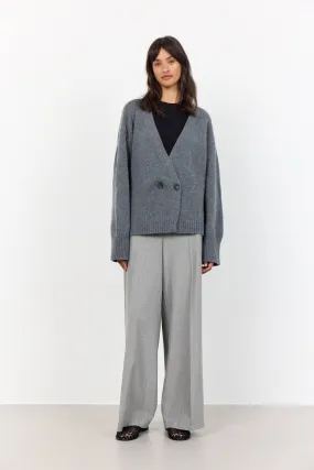 LR-PERLE 6 Cardigan Dark grey
