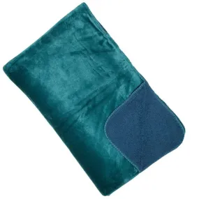 Luxury Fleece Throw - Petrol