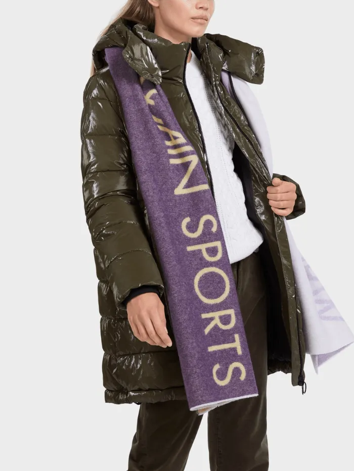 Marc Cain Sports Coated Quilted Jacket IN Bright Terra VS 12.11 W65 COL 596