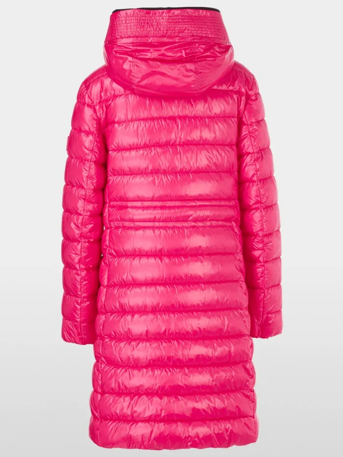 Marc Cain Sports Rethink Together Padded Coat In Dragon Fruit XS 11.05 W43 Col 244
