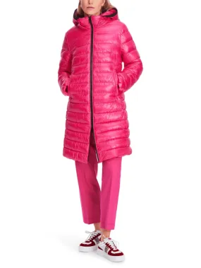 Marc Cain Sports Rethink Together Padded Coat In Dragon Fruit XS 11.05 W43 Col 244