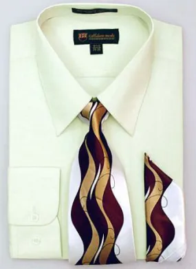 Men Dress Shirt SG-21-Beige