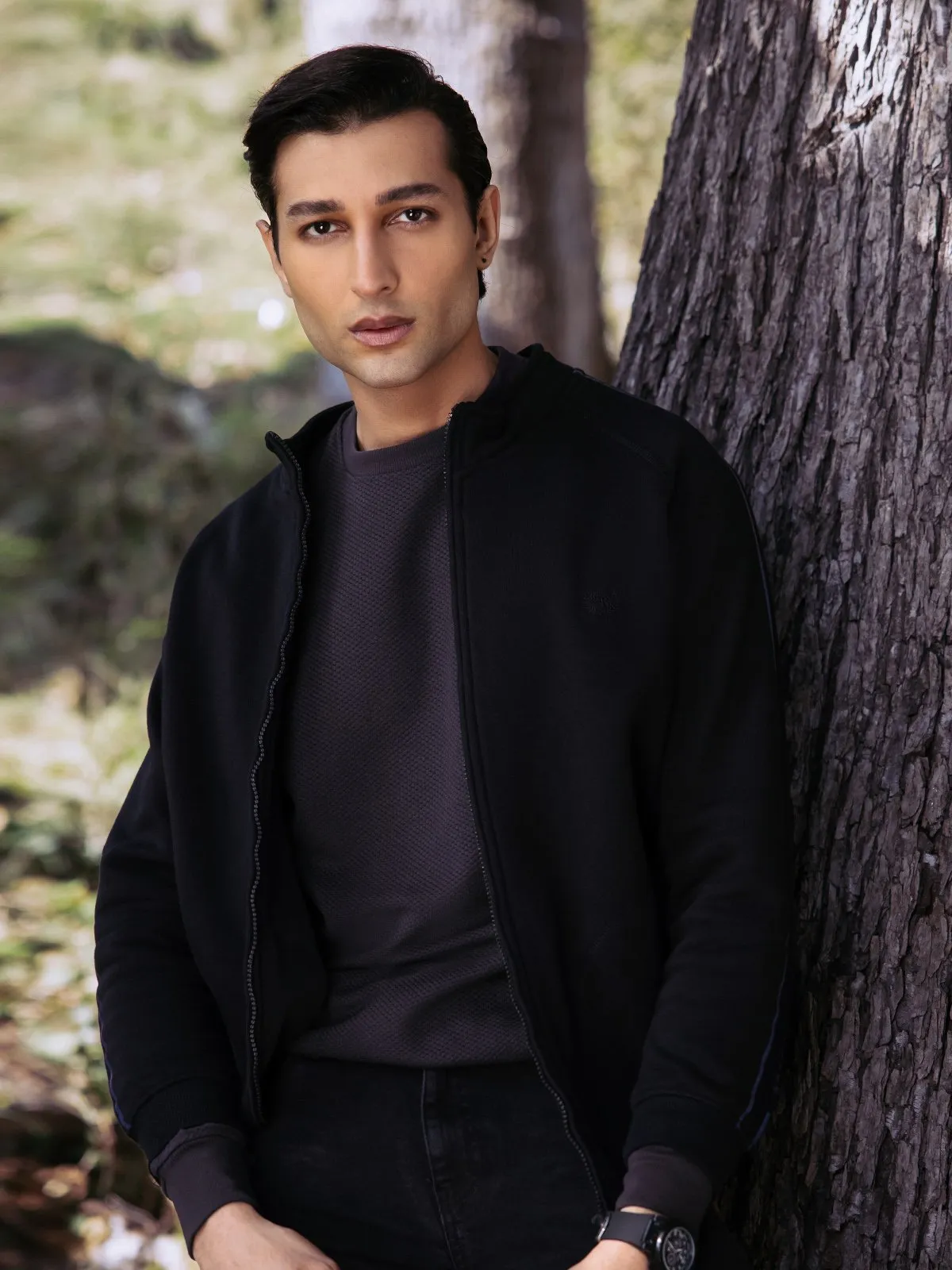 Men's Black Jacket - EMTJK23-001