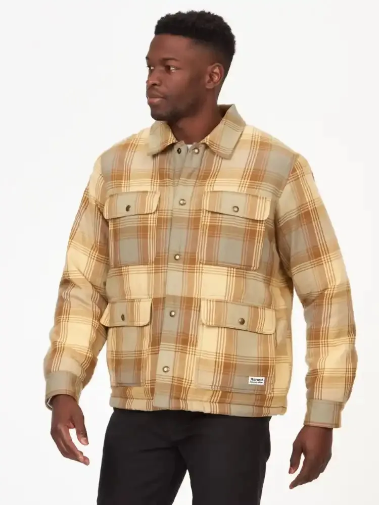 Men's Ridgefield Sherpa Flannel Shirt Jacket