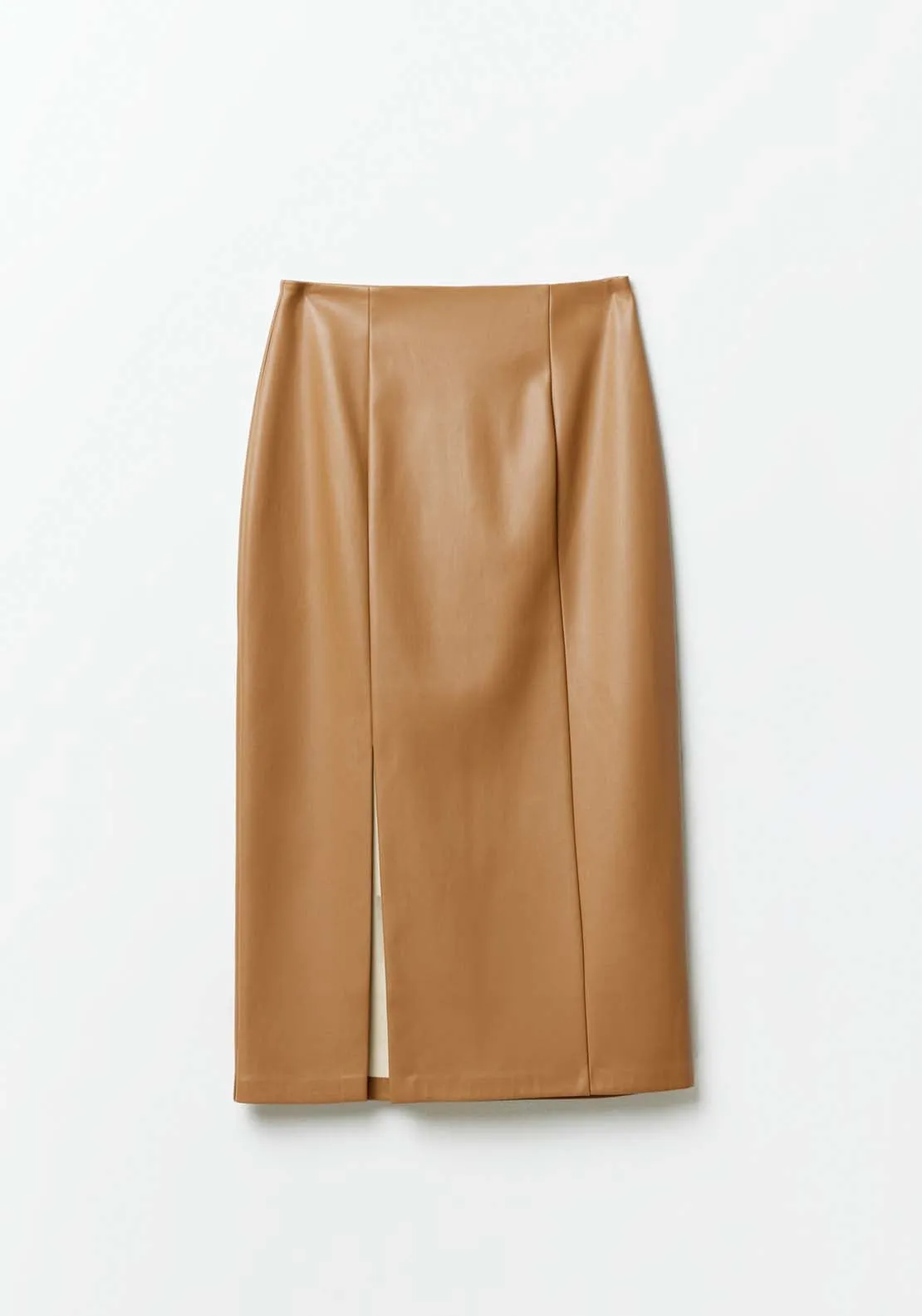Midi Skirt - Camel