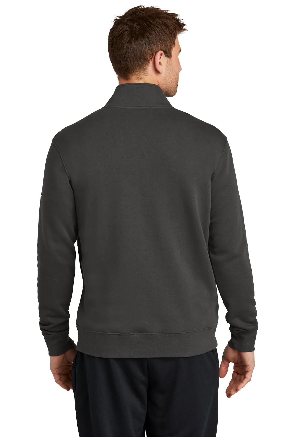 Nike Club Fleece Custom Quarter-Zips, Anthracite