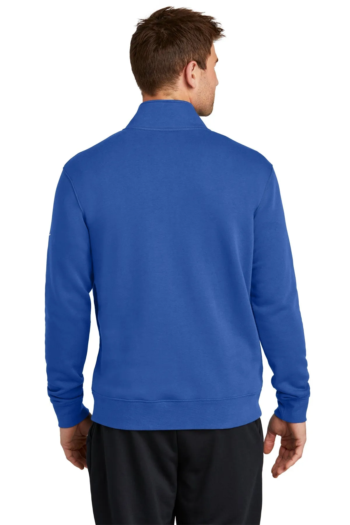Nike Club Fleece Custom Quarter-Zips, Game Royal