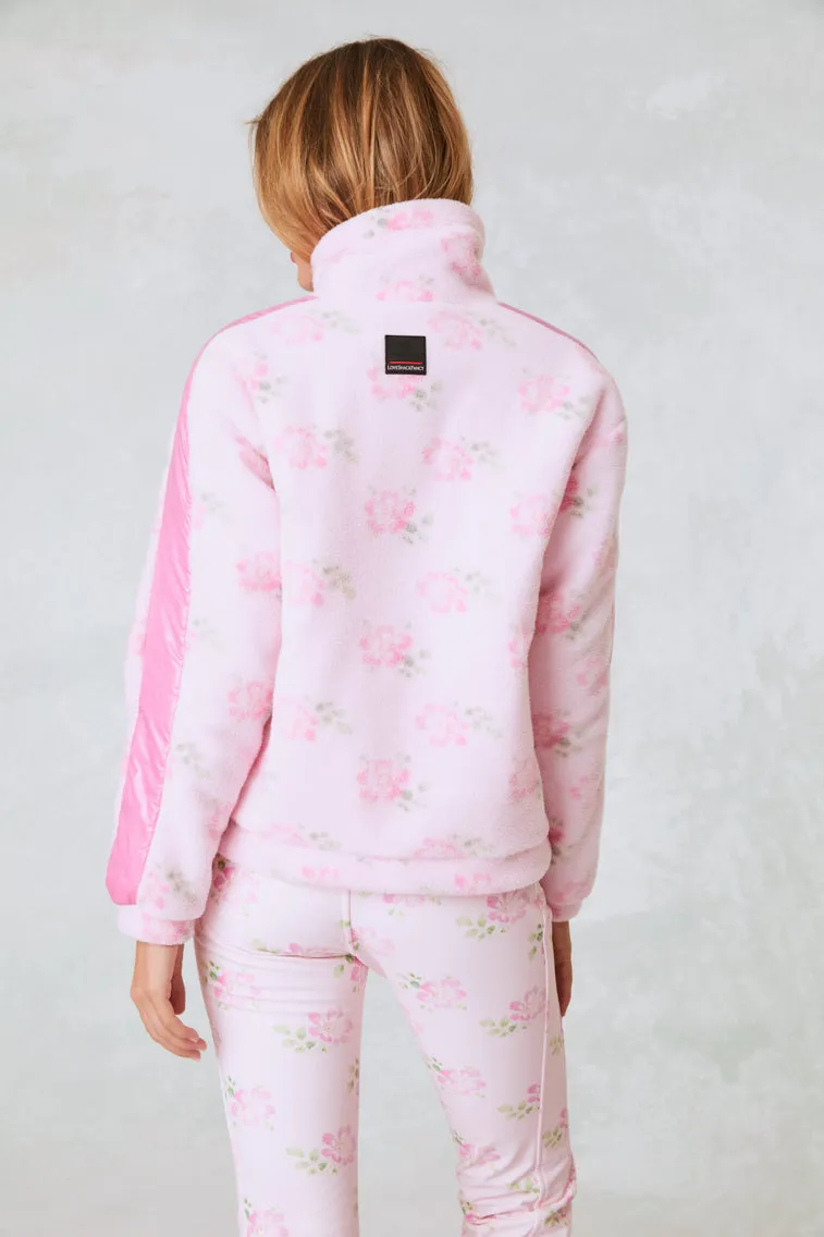 Ninetta Fleece Jacket- Rose Glow