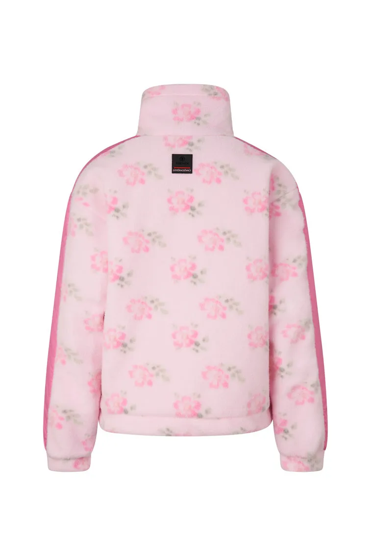 Ninetta Fleece Jacket- Rose Glow