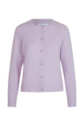 Nor Short Cardigan - Lilac Snow