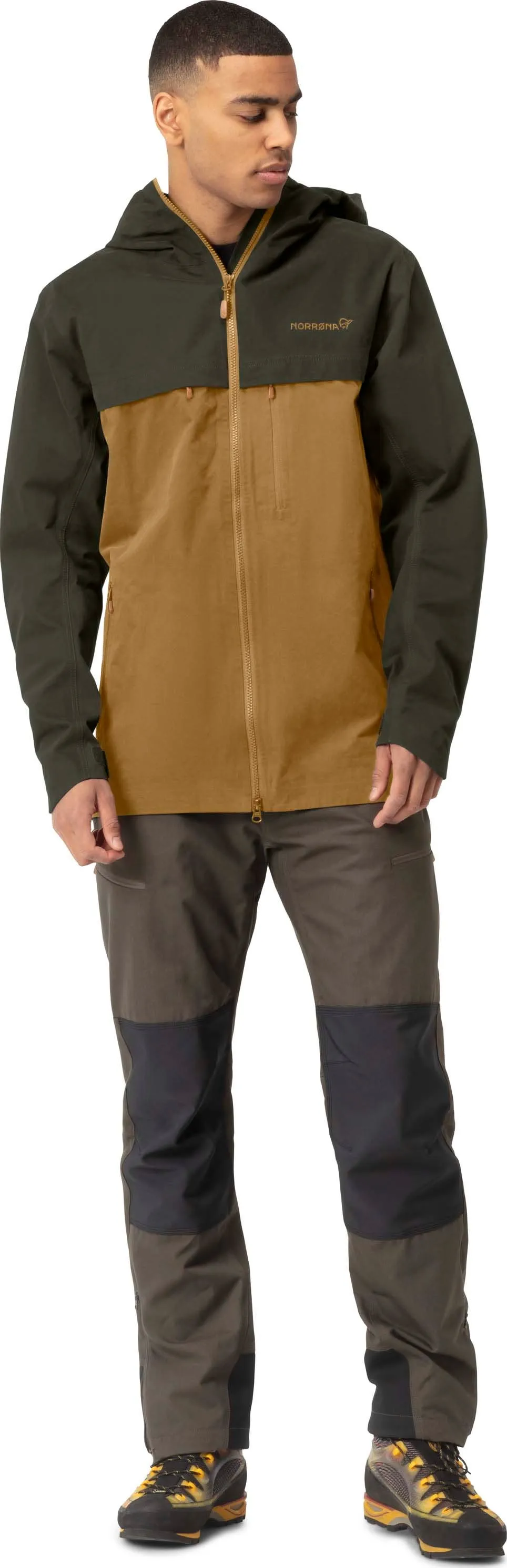 Norrøna Men&#x27;s Svalbard Cotton Jacket Rosin/Camelflage | Buy Norrøna Men&#x27;s Svalbard Cotton Jacket Rosin/Camelflage here | Outnorth