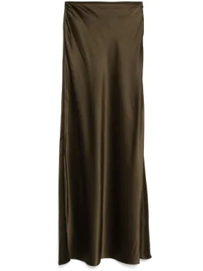 Odin Silk Skirt in Woodland