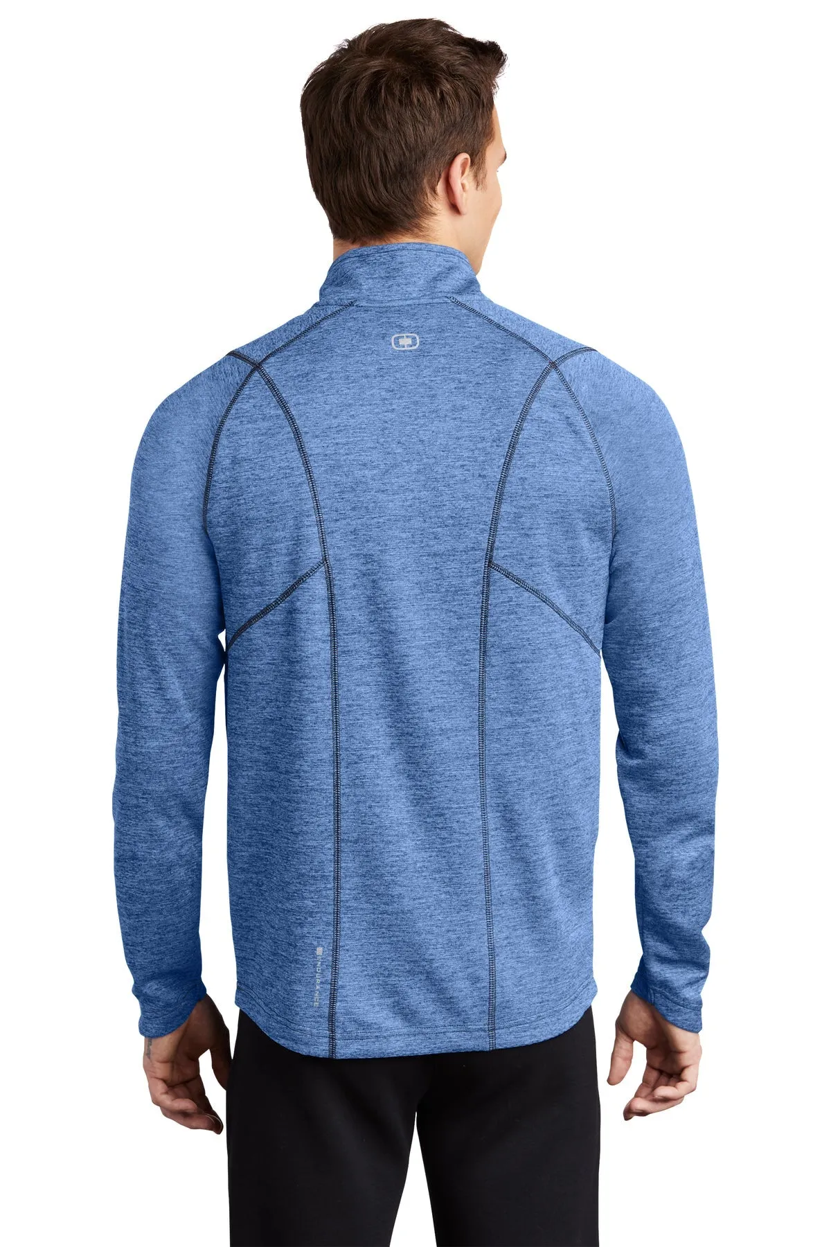 OGIO ENDURANCE Pursuit Custom Quarter Zips, Electric Blue
