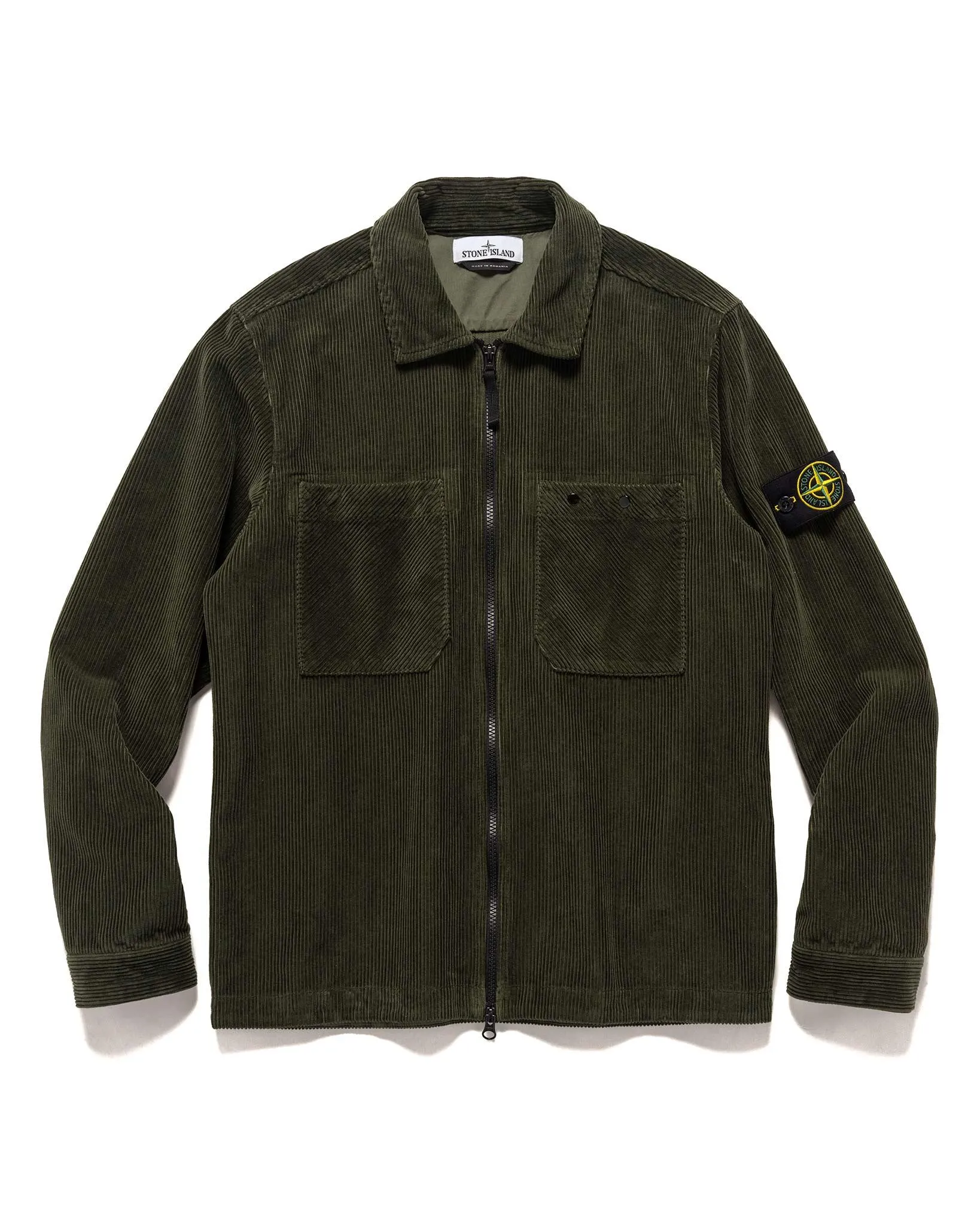 Organic Cotton Corduroy 800 Overshirt Musk