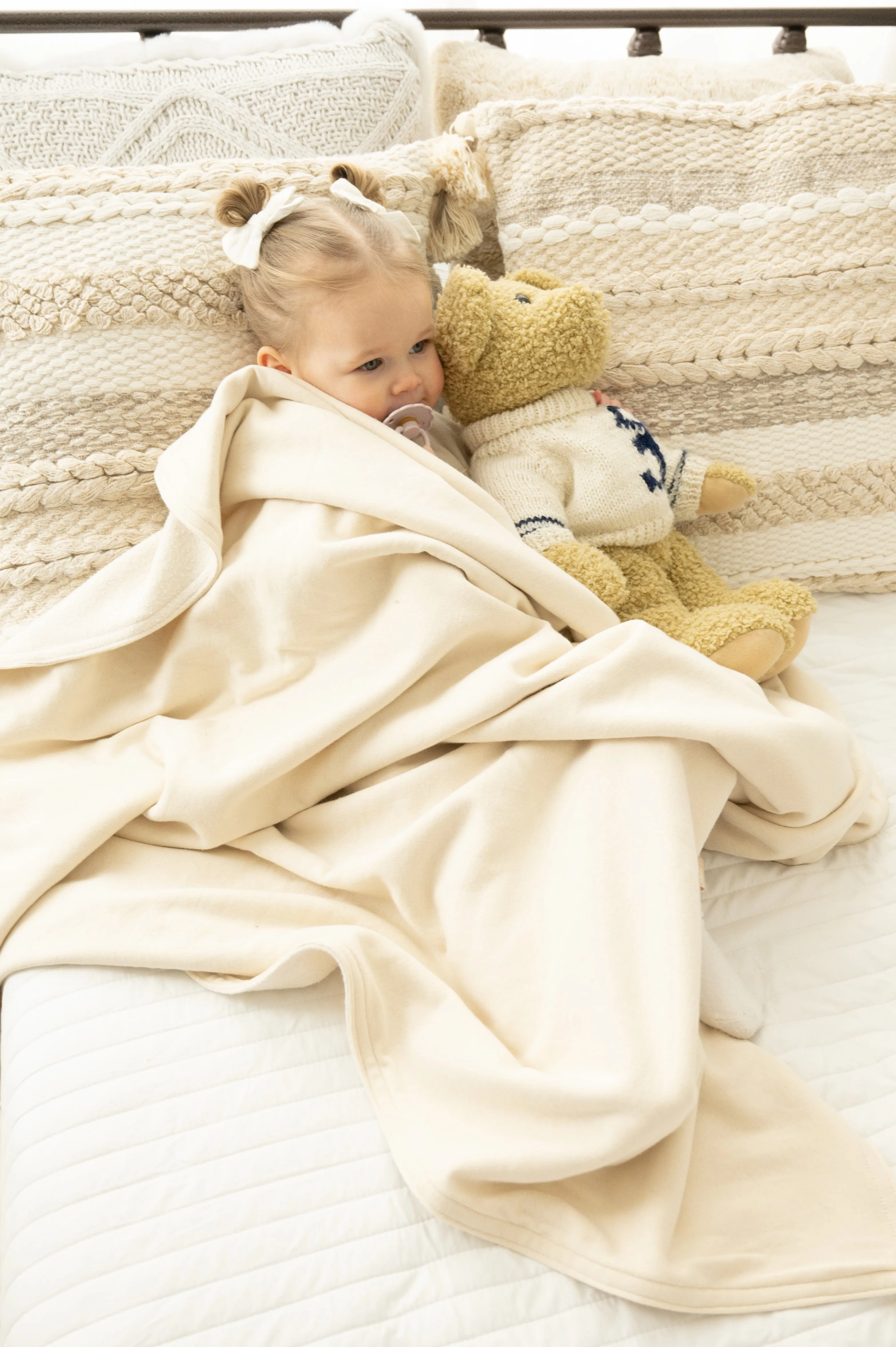 Organic Cotton Fleece Toddler Blanket TOG 3.0