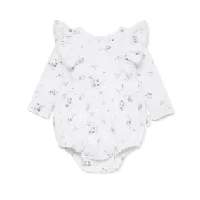 Organic Cotton Grace Bubble Romper | Floral