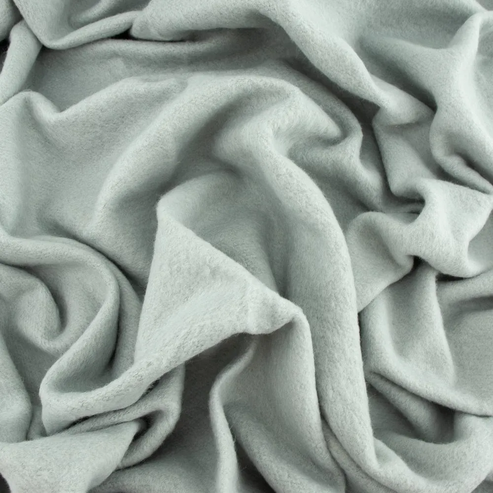 Organic Fleece Knit in Rain Cloud - Birch Fabrics