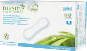 ORGANIC SANITARY PADS Classic 100% organic cotton MASMI