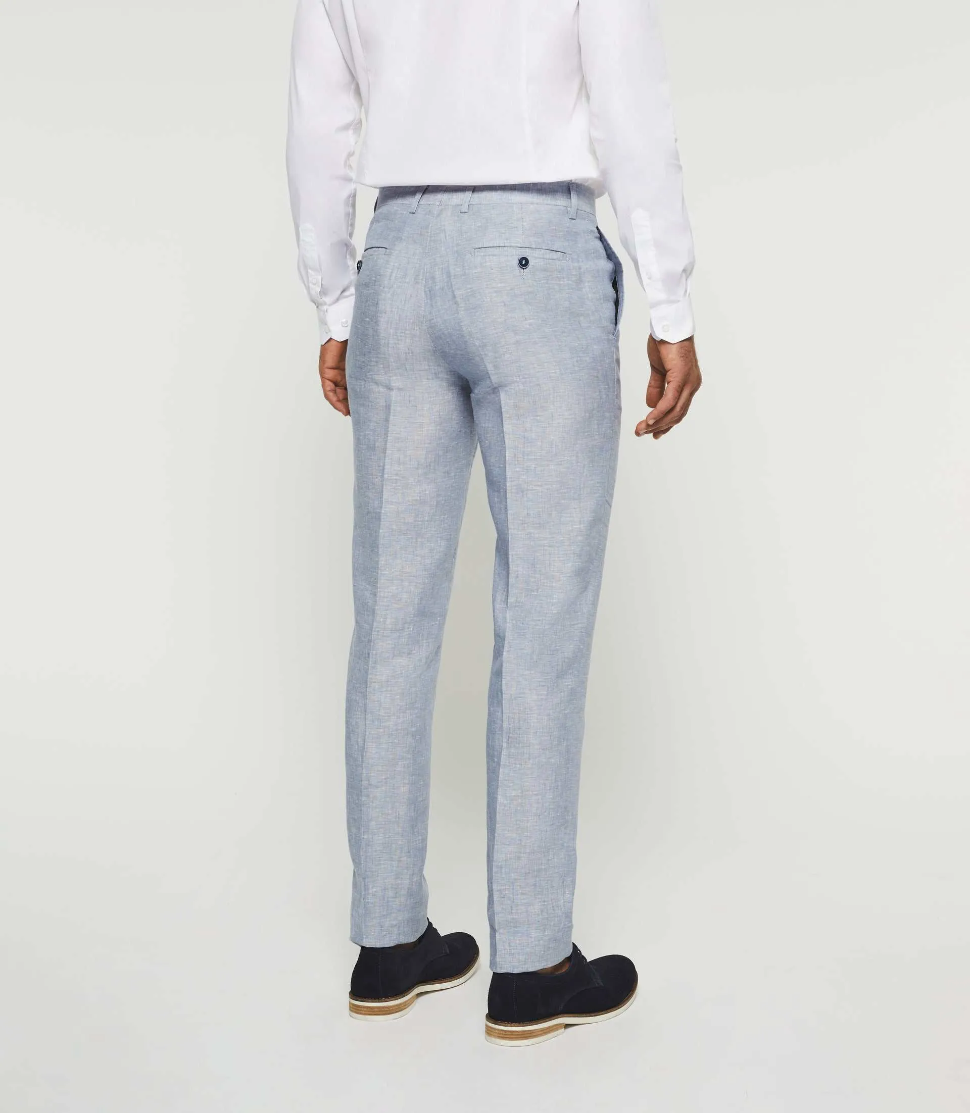 Pantalon ville bleu ciel "Bieloc"