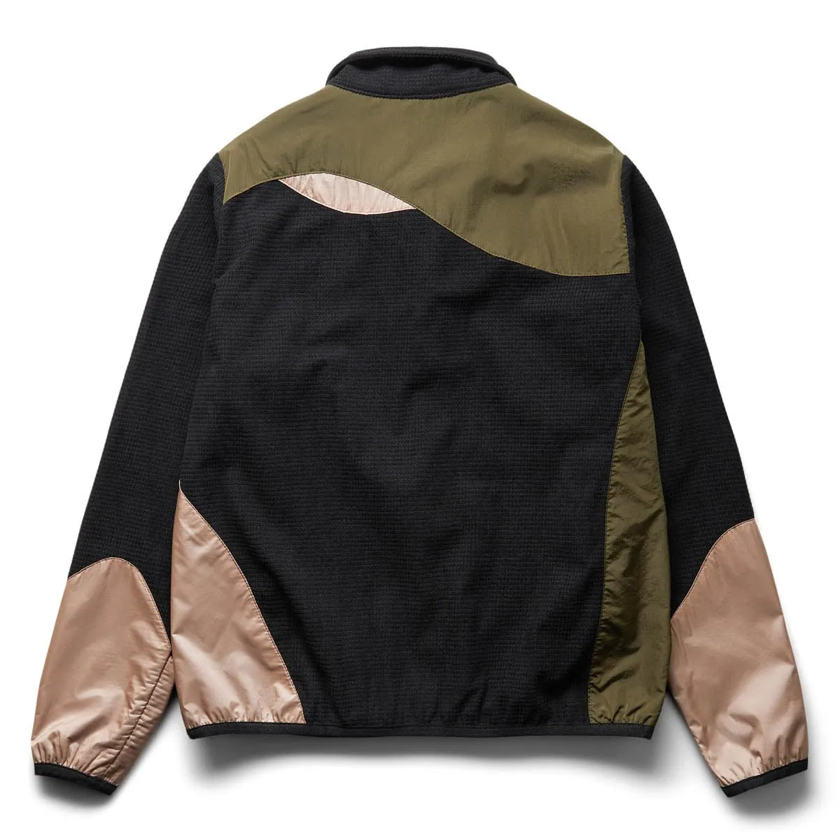 PATCHED FLEECE JACKET