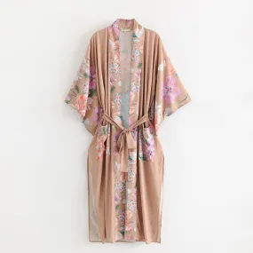 Peacock Kimono Cardigan Jacket
