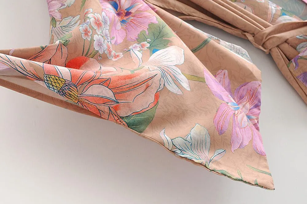 Peacock Kimono Cardigan Jacket