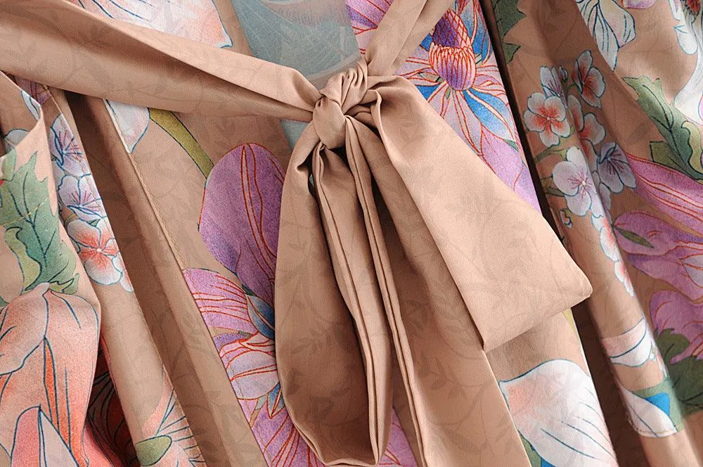 Peacock Kimono Cardigan Jacket