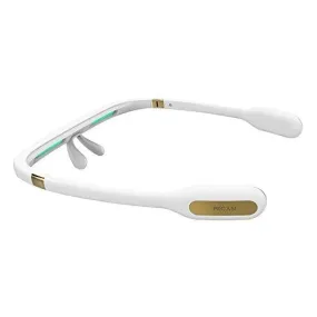 PEGASI 2 - Smart Light Therapy Glasses, Improve Your Sleep in 7 Days, Feather-Light, Research-Backed Blue-Green Light, Boost Energy, Beat Jet Lag (Traveling Case Included)