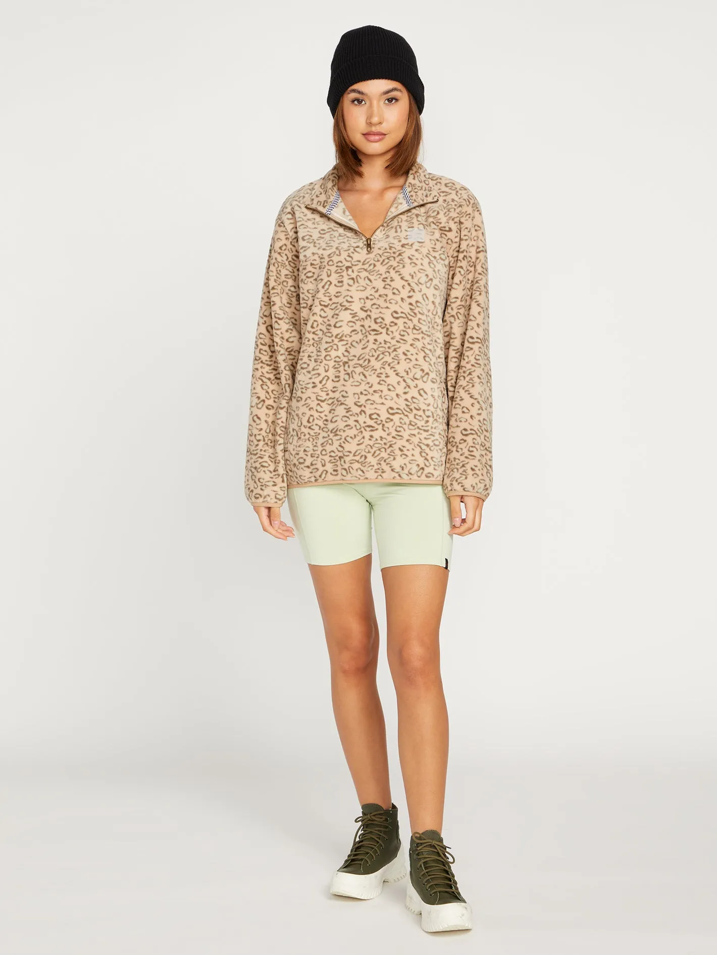 Pheelin It Mock Neck - Leopard