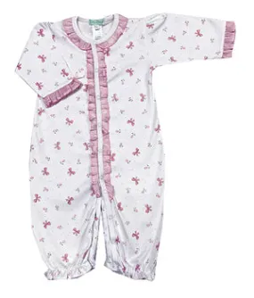 Pink Bows Print Baby Girl Converter