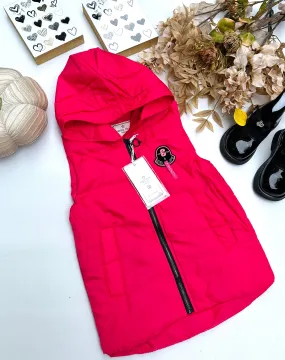 Pink gilet