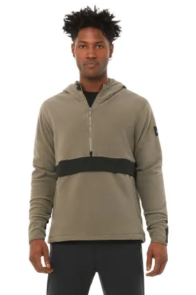 Polar Fleece - Olive Branch/Black