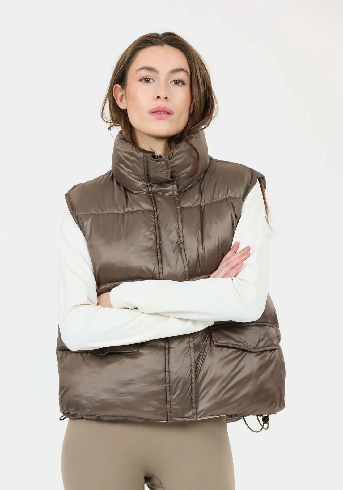 Prinsloo  Vest - Warm Greige