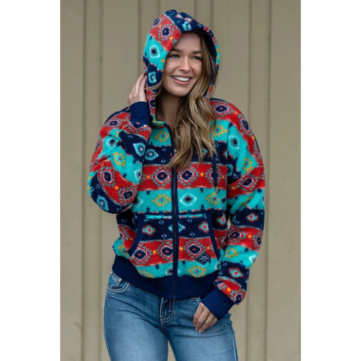 Pure Western - Women's Cailan Zip Up Hoodie